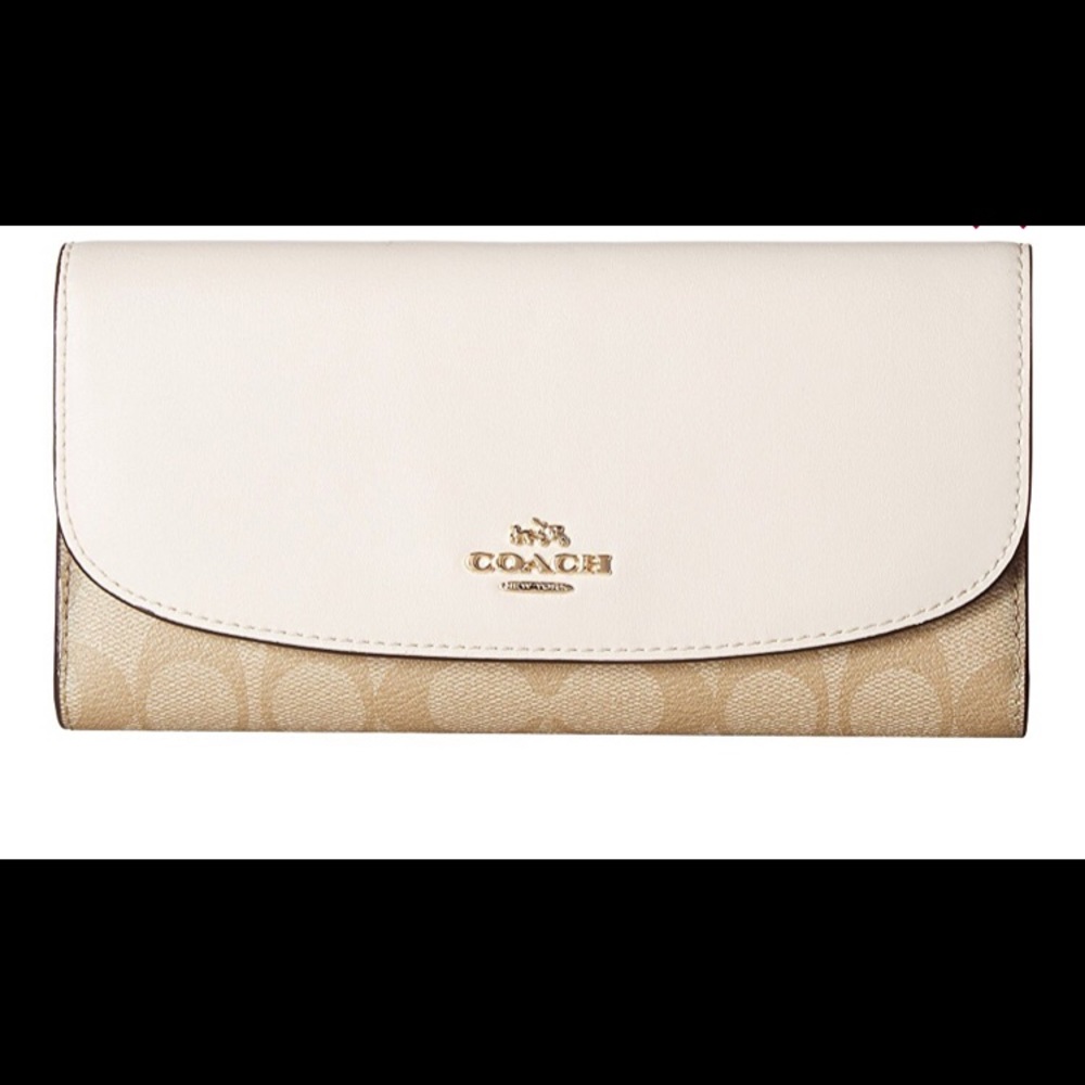 COACH REAL LEATHER WALLET (NEW!!)